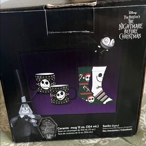 The Nightmare Before Christmas Mug and Sock Gift Set